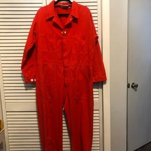 Big Bud Press Orange - red XL Jumpsuit Coverall